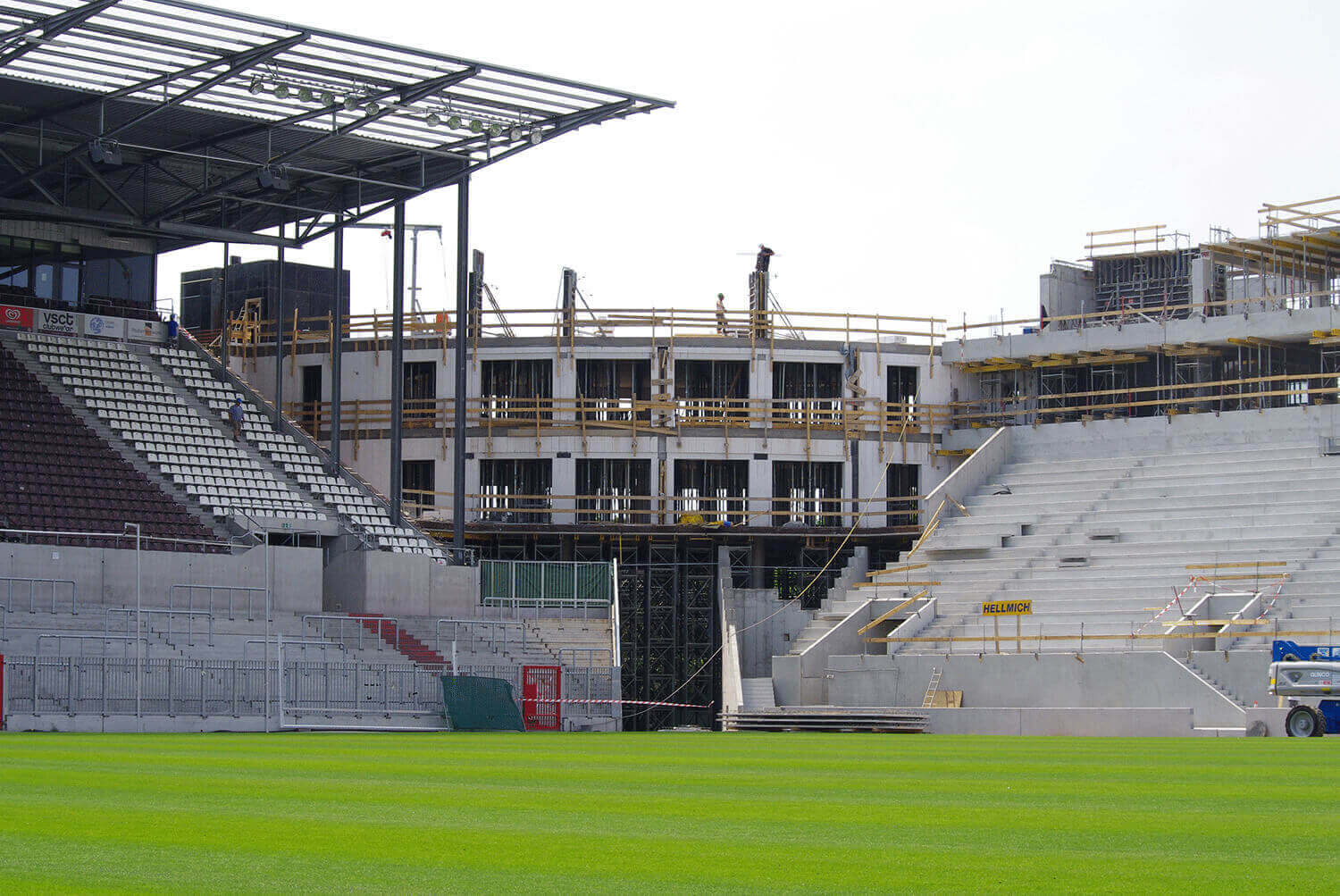 Baustelle St.Pauli Stadion